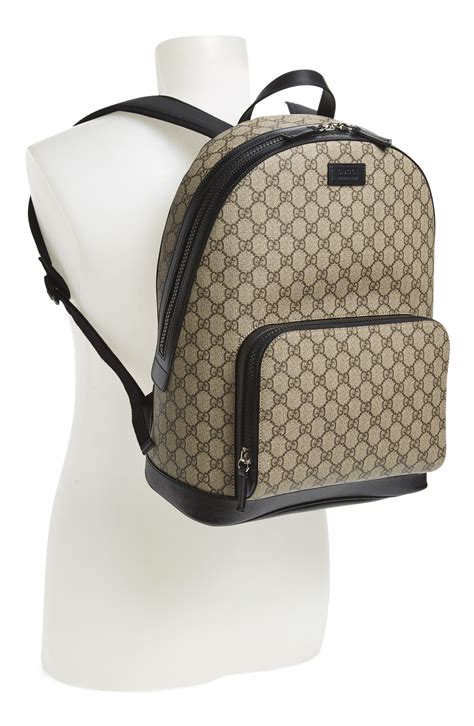 used gucci backpack men's|gucci eden large backpack.